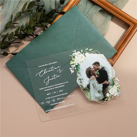 Acrylic Invitations