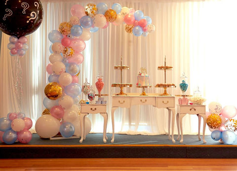 Pink and blue baby sower