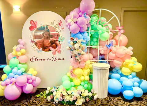 butterfly theme backdrop