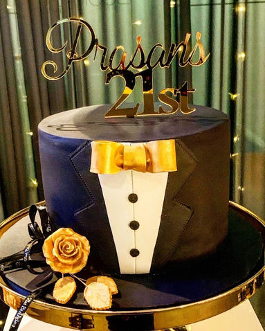 21st cake
