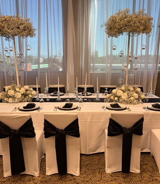Big bridal table