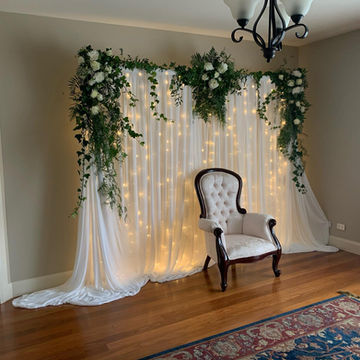 Bridal & Groom Room Styling