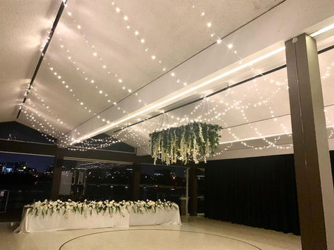 Floral ceiling