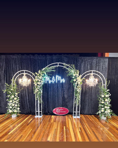 Ceremony backdrop