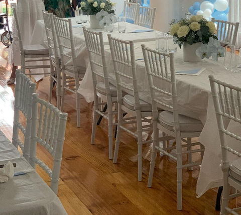 White Tiffany Chairs