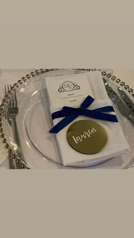 gold edge charger plates