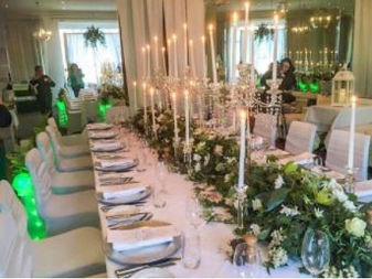 Silver under plates