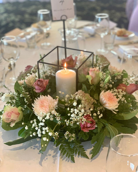 Floral Table Centrepieces