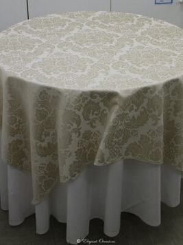 gold and ivory cloth
