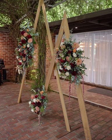 double triangle arch arch