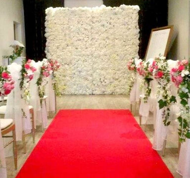 Cream Flower wall