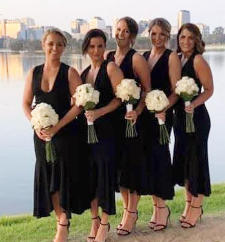 Reflexed rose bouquets