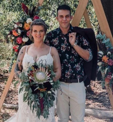 Native flower bridal bouquets