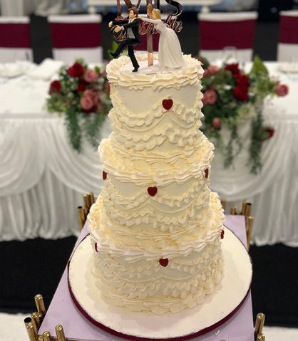 Lambeth design cake