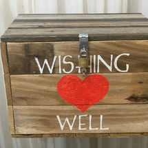 timber wishing well